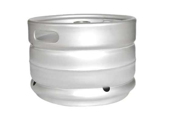 20L الفولاذ المقاوم للصدأ الأوروبي Keg البولندية السطح 3 شريط التشغيل الضغط الزائد